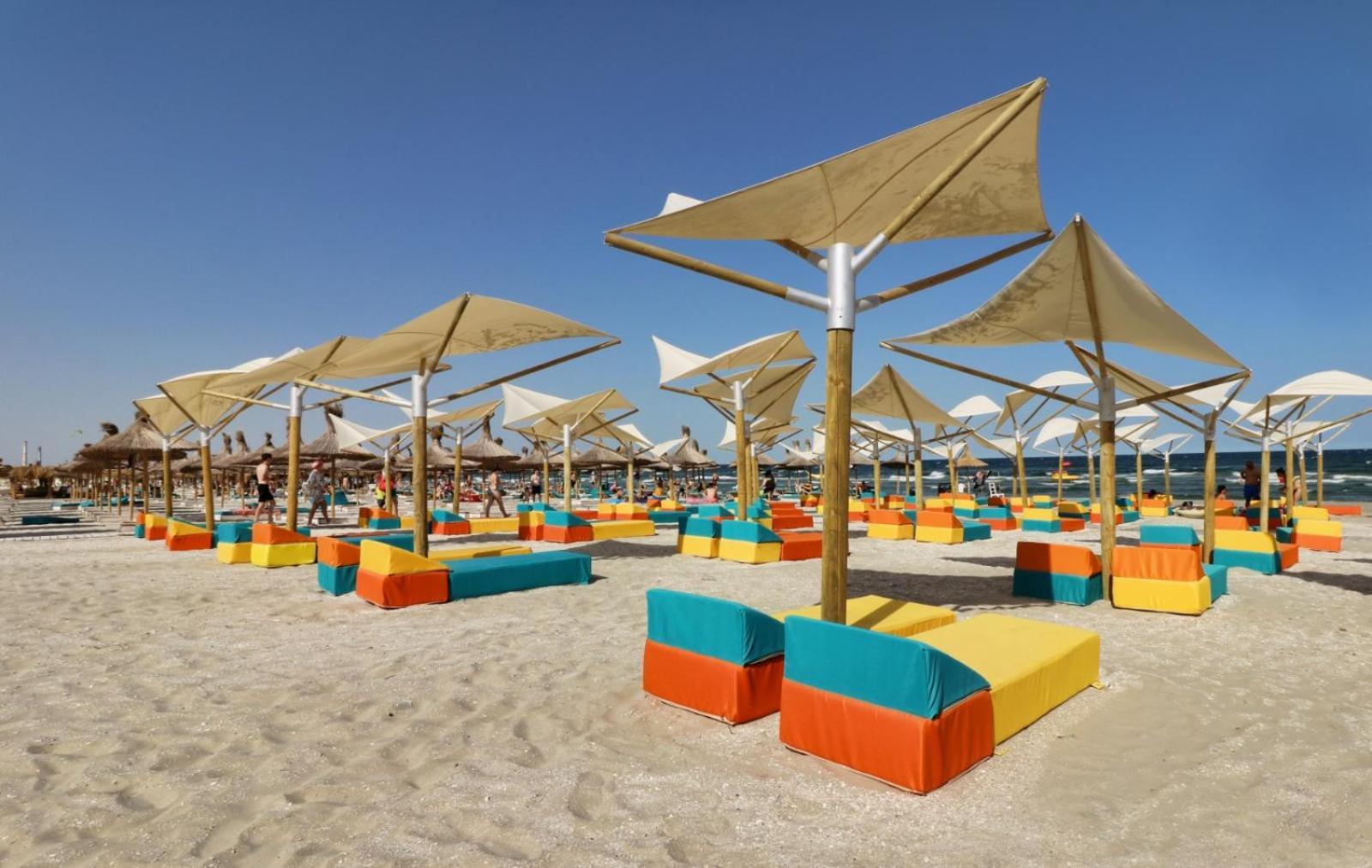 Apartament Sunway Alezzi Beach Năvodari Esterno foto