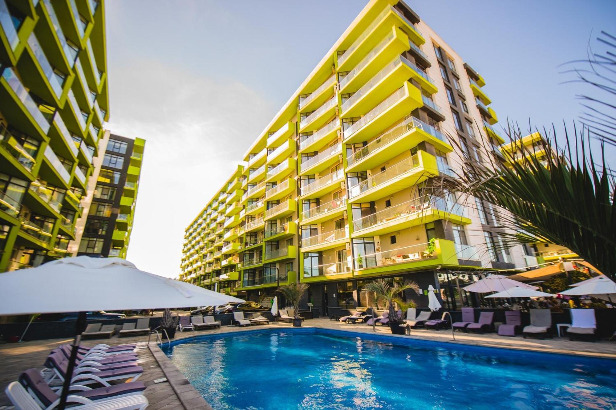 Apartament Sunway Alezzi Beach Năvodari Esterno foto
